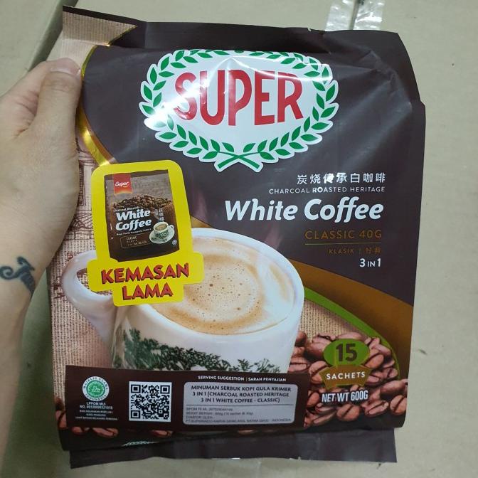 

SUPER white coffee classic 15sachet / charcoal roasted coffee