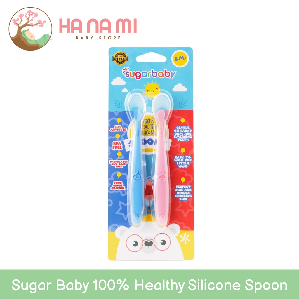 Sugar Baby 100% Healthy Silicone Spoon SugarBaby