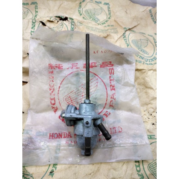 kran bensin honda benly s110 s90 castrol original nos