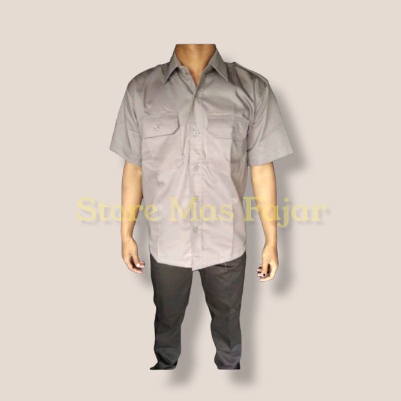 SERAGAM PDH SATPAM/STELAN PDH SATPAM/BAJU PDH COKELAT BARU/PDH SATPAM BARU