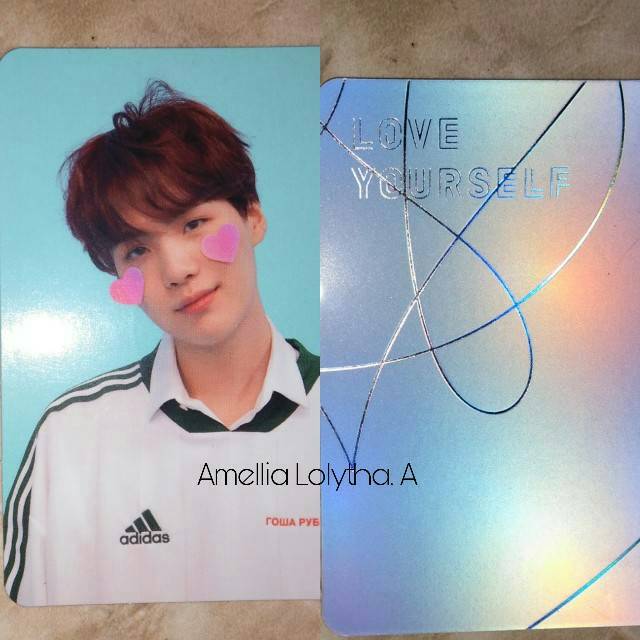 OFFICIAL PC SUGA LOVE YOURSELF "ANSWER" : F VERSION