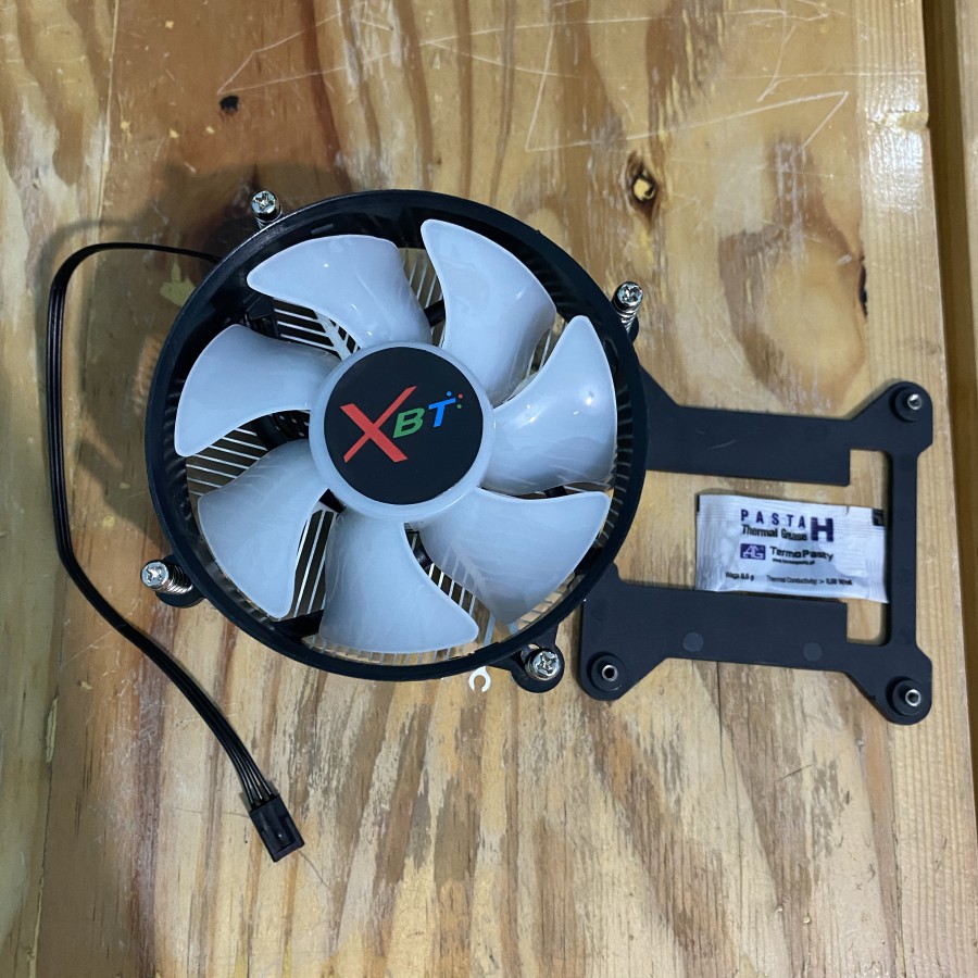 XBT Airmax XB-678 CPU Cooler Fan Gaming RGB Intel / Fan Processor Gaming RGB