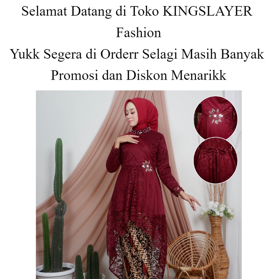 New SETELAN KEBAYA LESTY//SETELAN KEBAYA MODEREN//SETELAN KEBAYA WISUDA//SETELAN KEBAYA BROKAT TERBARU//SET WANITA TERBARU//SETELAN KEBAYA LESTY VIRAL DI TIKTOK