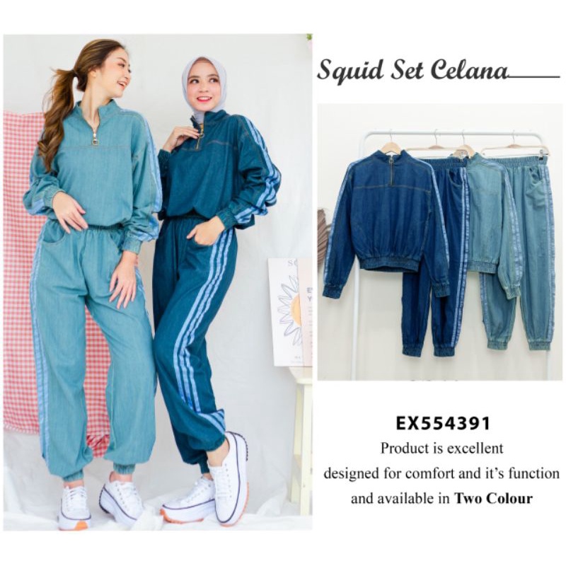 setelan celana softjeans by extu