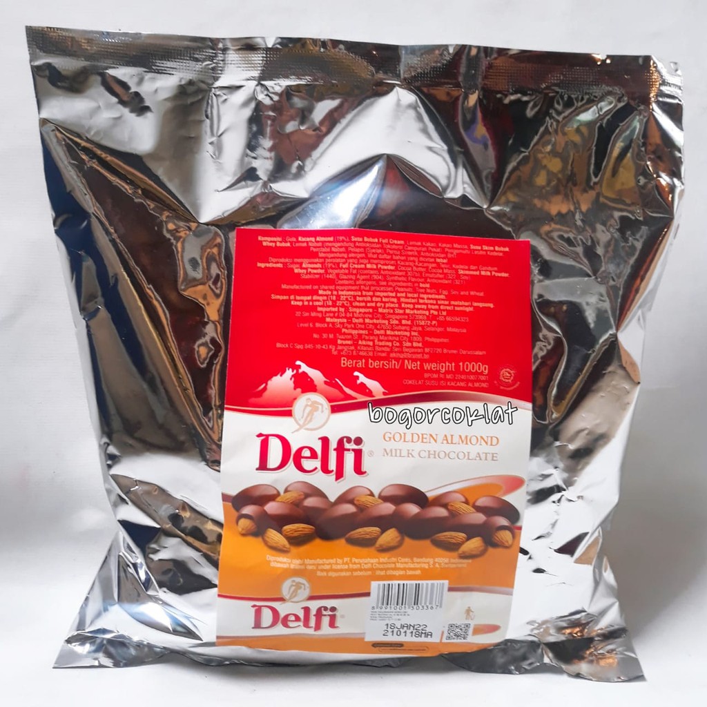 

COKLAT DELFI ALMOND 1KG