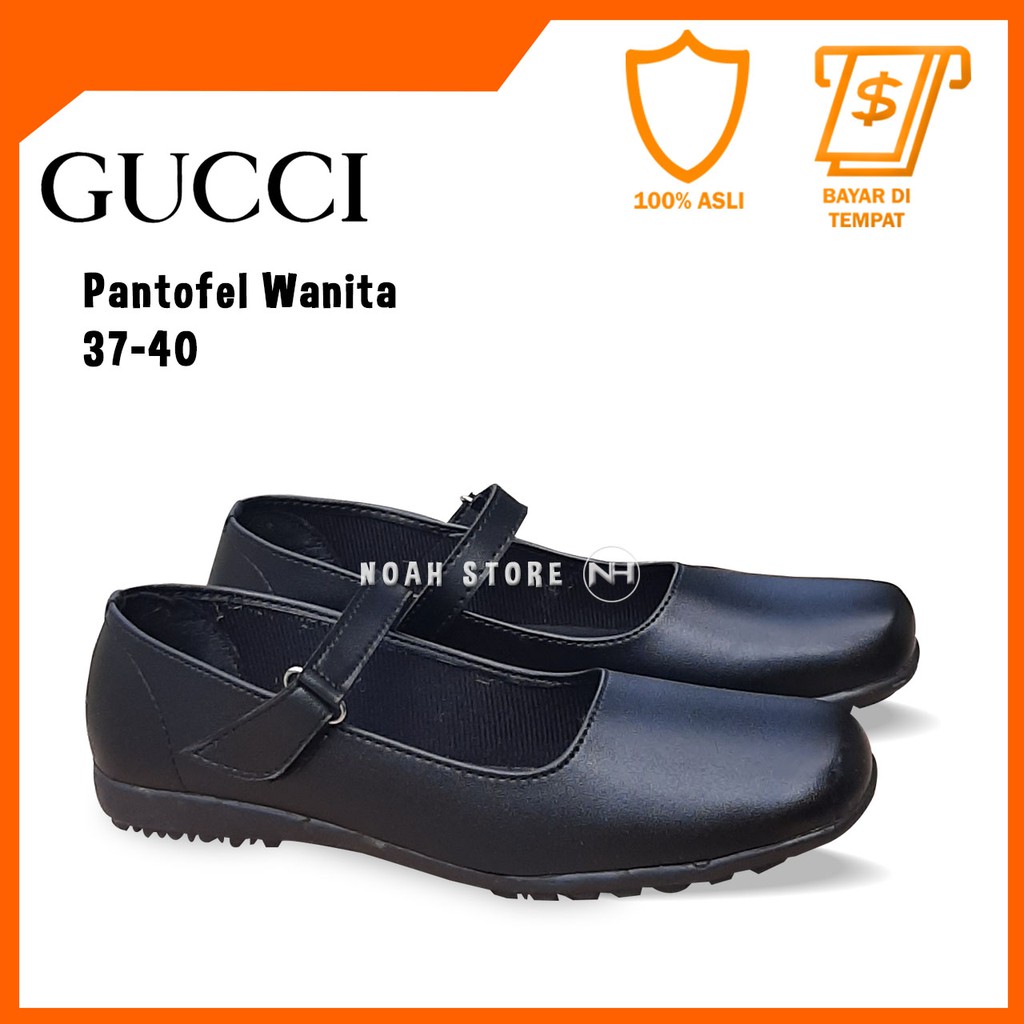 NOAH Pantofel GUCCI 37 40 Sepatu  Pantofel Wanita  