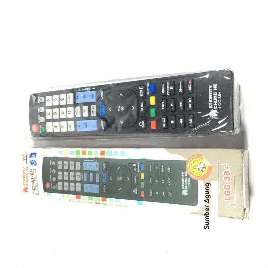 Remote TV LCD LED Series Remot Chung He LGG38 38+ Universal Panjang
