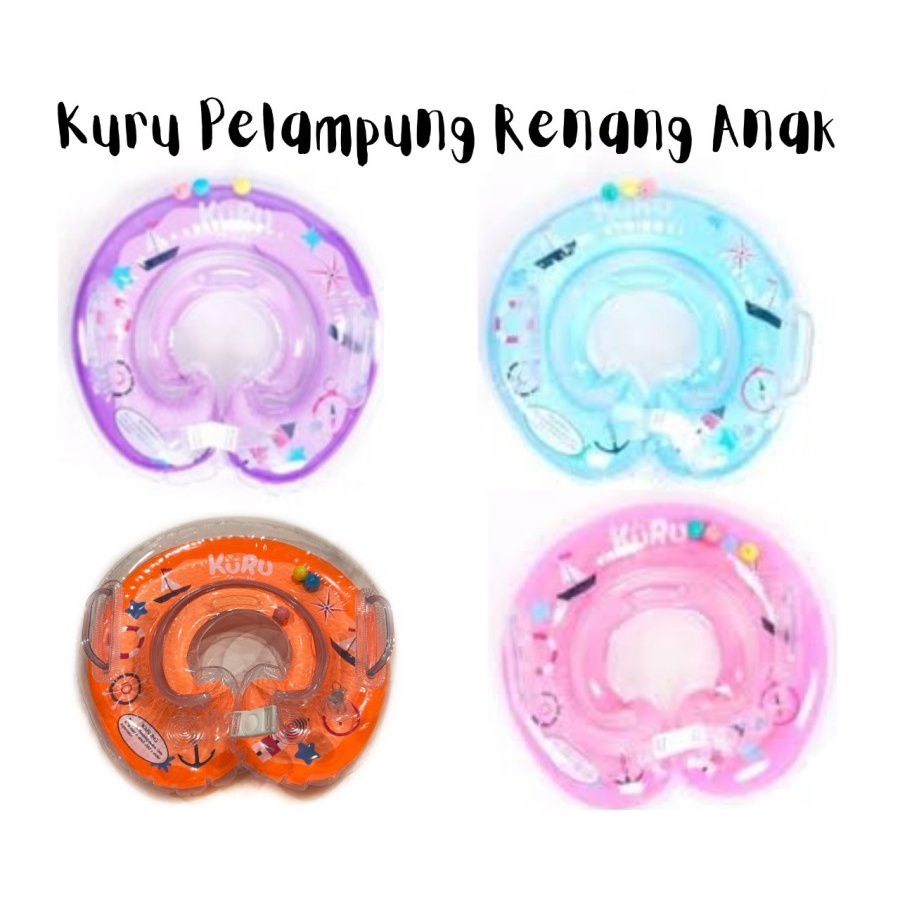 *HAZELCARE*  KURU Neck Ring Baby / Pelampung Leher Bayi / Ban Renang Leher Bayi