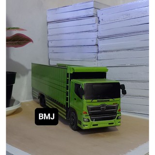  MINIATUR  TRUK  TRONTON HINO Shopee  Indonesia