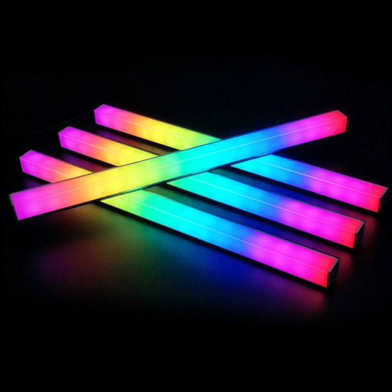 Zzz Coolmoon Lampu Strip Led Rgb Magnetik Fleksibel 4pin / 5v 3pin Panjang 30cm