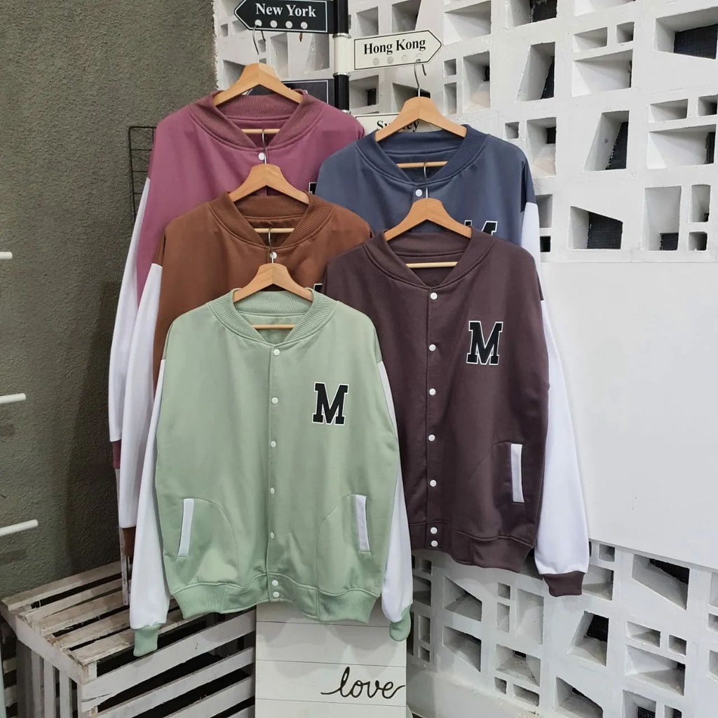Jaket varsity baseball telaris 2022 / Jaket baseball terbaru / Jaket olahraga pria model varsity / J