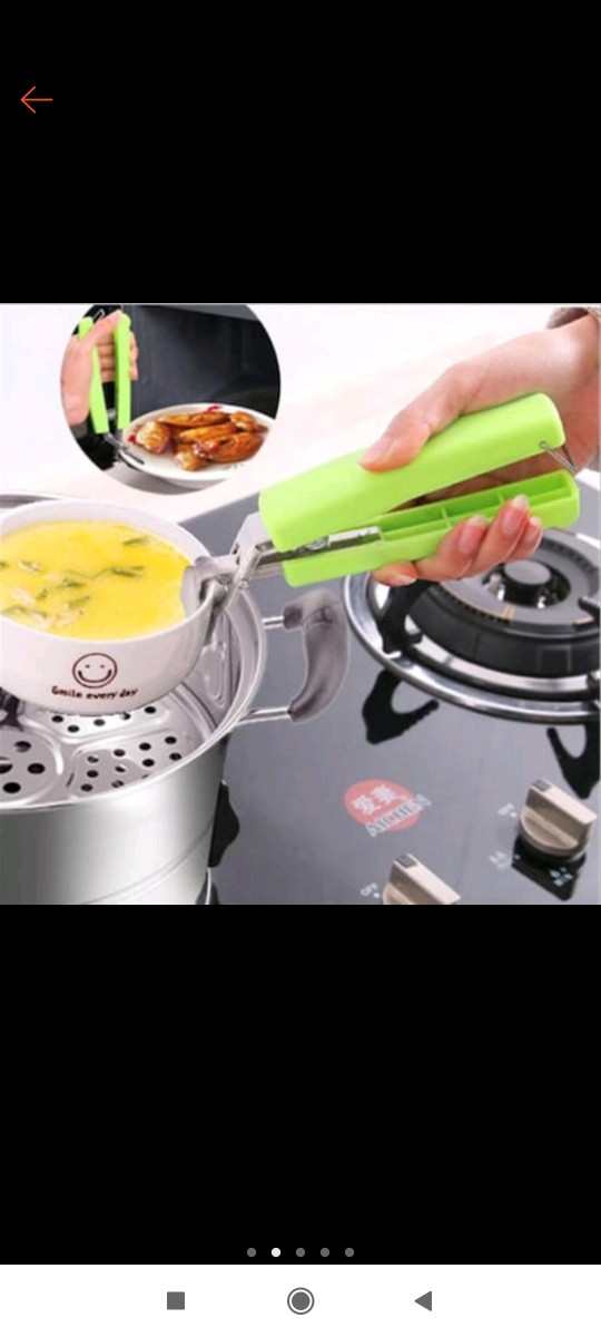 Penjepit Panci Anti Panas Capitan Mangkok Piring Anti Panas Alat Penjepit Mangkok Kukus Serbaguna