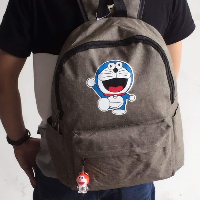 Ds20V24V Tas Ransel Karakter Doraemon - Hitam R250R21T2