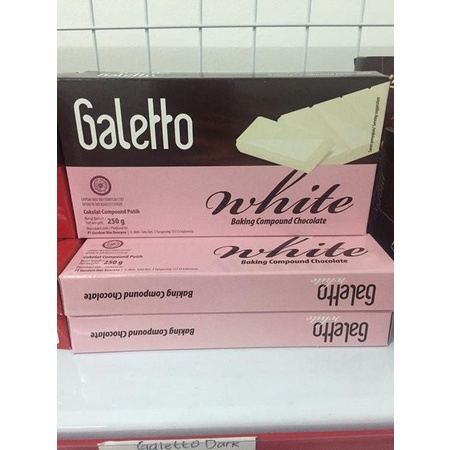 

GALETTO WHITE CHOCO 250GR