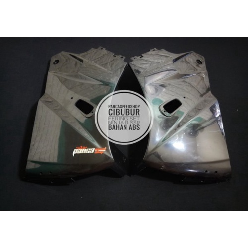 Dijual FERING FAIRING SSR ABS PLASTIK NINJA R HITAM POLOS Murah