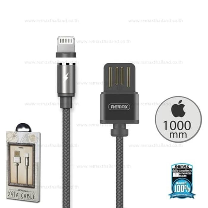 Remax iphone Cable GRAVITY Series RC-095i Iphone Lightning Kabel Data Magnet