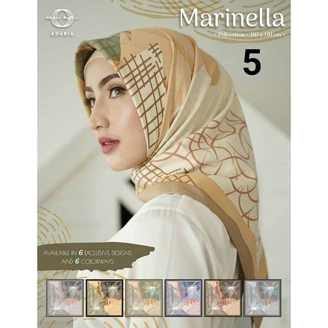 Hijab Segi Empat Motif Adabia