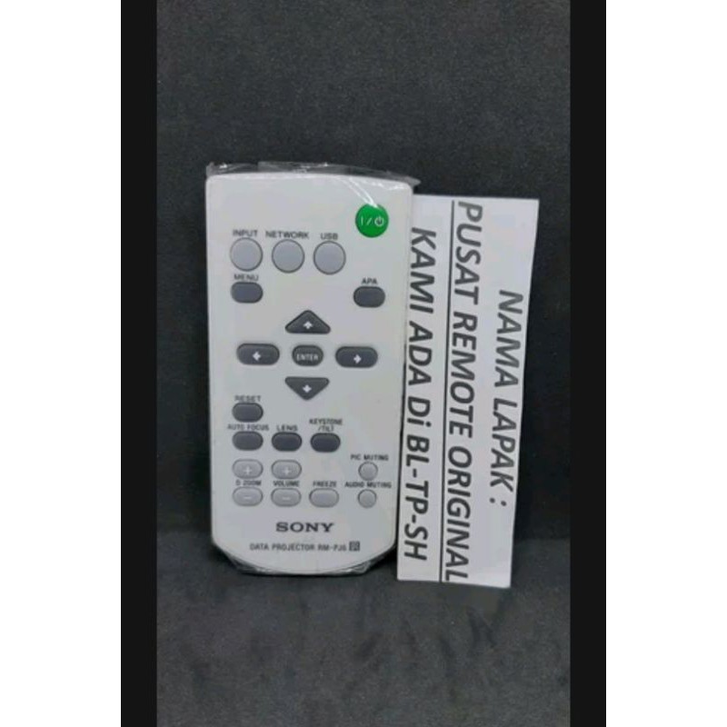 REMOTE REMOT PROYEKTOR PROJECTOR SONY RM-PJ6 ORIGINAL ASLI