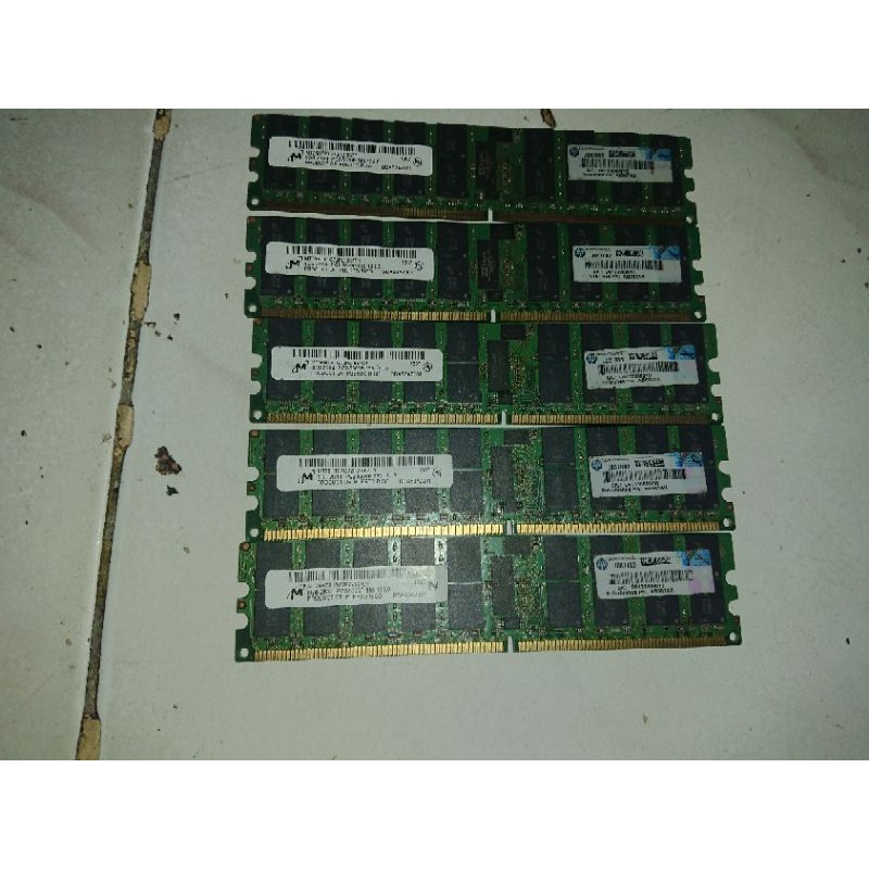 jual ram ddr2 pc2-5300p ecc ram server (8GB x5pcs) borongan kondisi normal garansi personal 1minggu