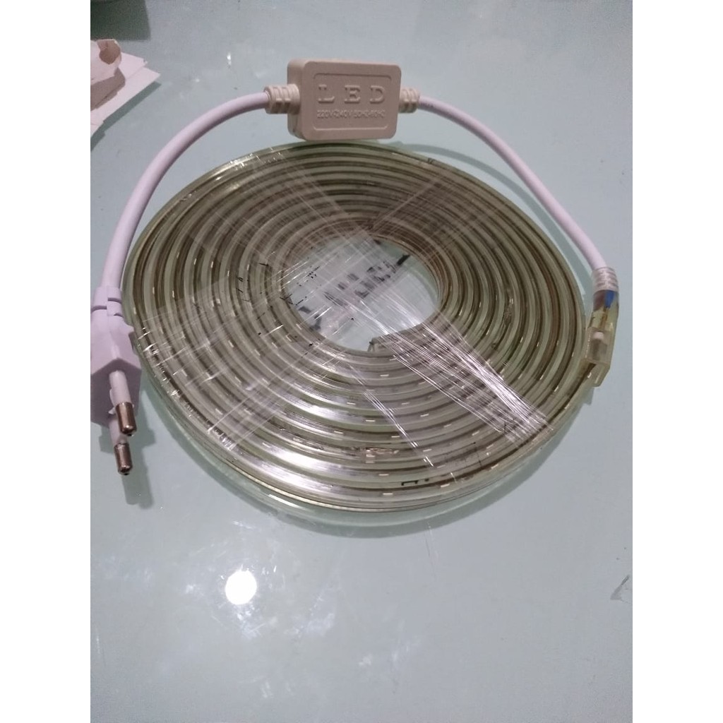 Lampu Strip 5050 waterprof Paket 5 meter + Adaptor