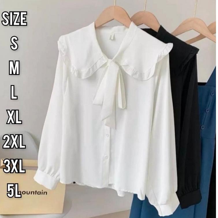 Paling Dicari Candy Blouse - Size S M L XL 2XL 3XL 5L - Blouse Jumbo - Baju Jumbo - Atasan Big Size 