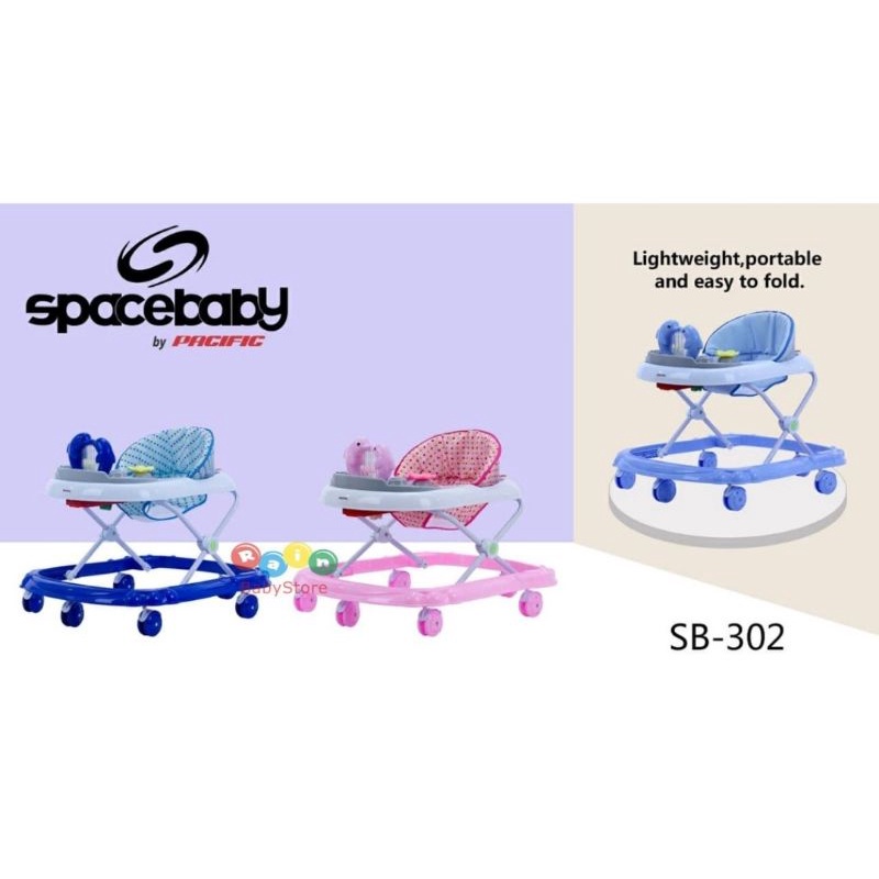 Baby Walker Alat Bantu Jalan Bayi Space Baby by Pacific