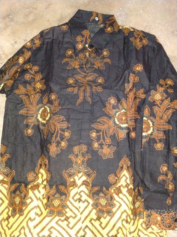 Nayaka Batik-batik Couple Danilla Brukat Tille Bunga Pagar Slendang