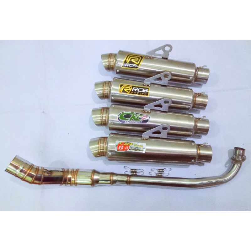 Knalpot Bebek sleep engine VEGA JUPITER SUPRA110