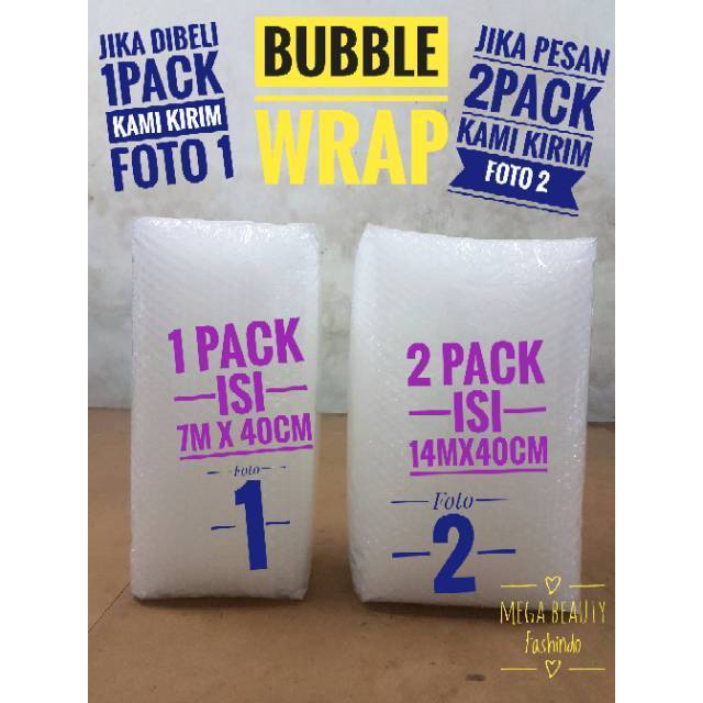 NEW 7M X 40CM Bubble wrap Plastik gelembung buble wrap 