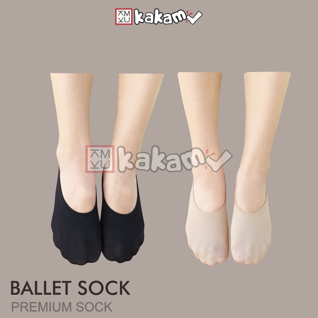 Kakamu Kaos Kaki Balet Stocking Polos / Invisible Socks