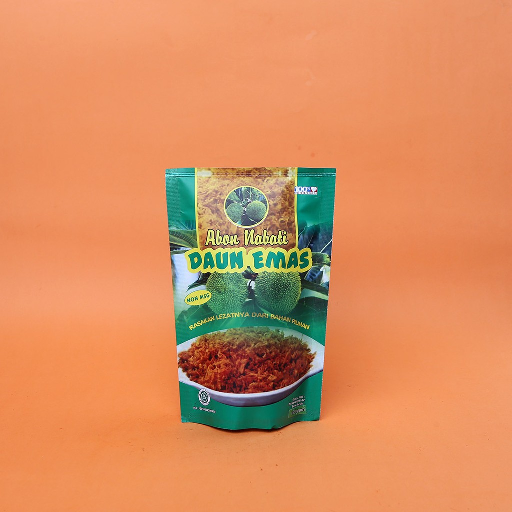 

Abon Nabati Vegetarian Daun Emas 150gr