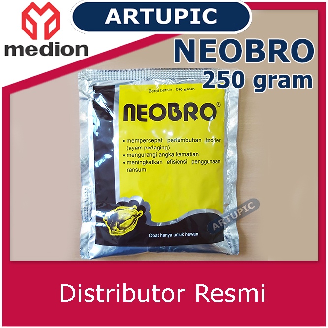 Neobro 250 gram Vitamin Penambah Nafsu Penggemuk Broiler