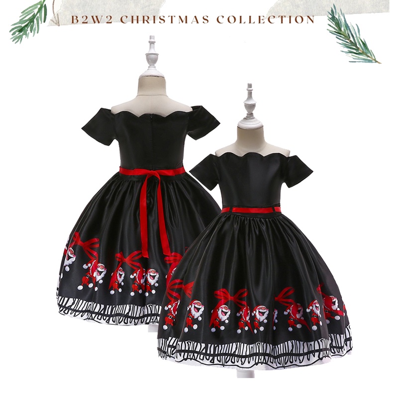 [Brandedbaby] DRESS CHRISTMAS / DRESS NATAL ANAK / DRESS SANTA CHRISTMAS