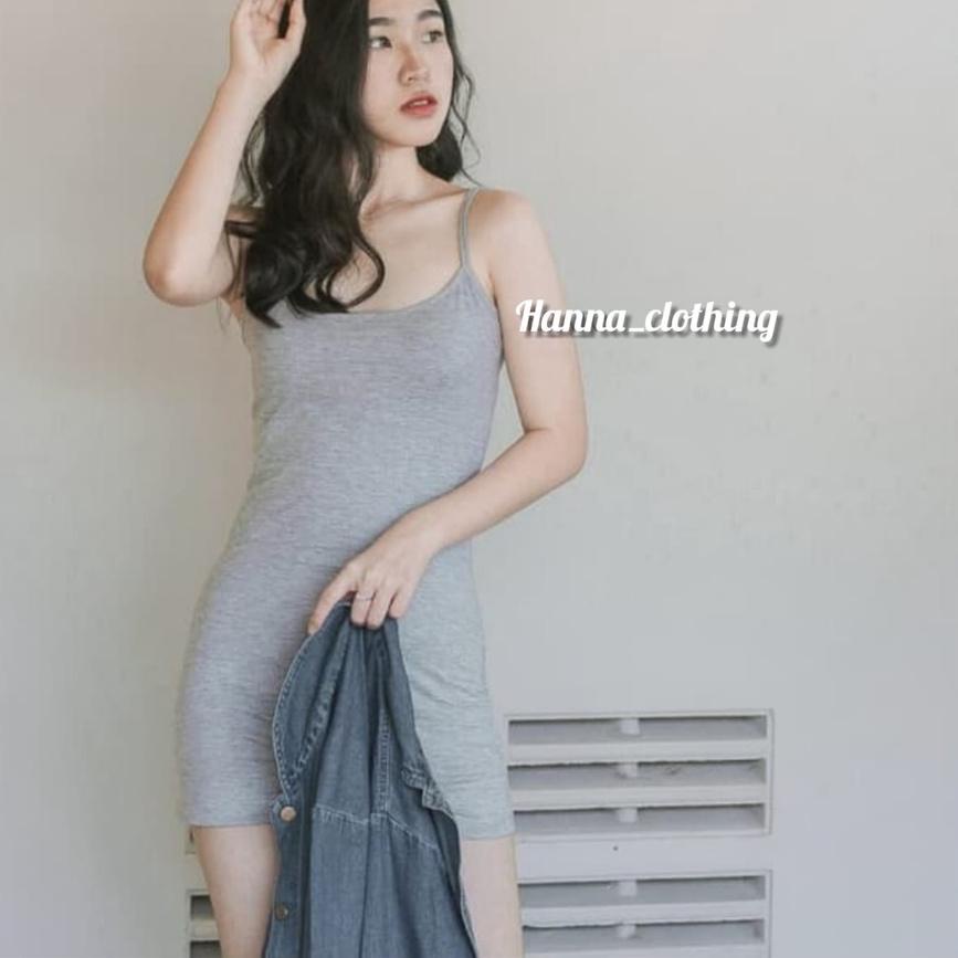 Mini Dress Tanktop Tali Kecil