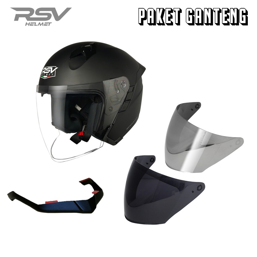Helm RSV SV300 Black Doff