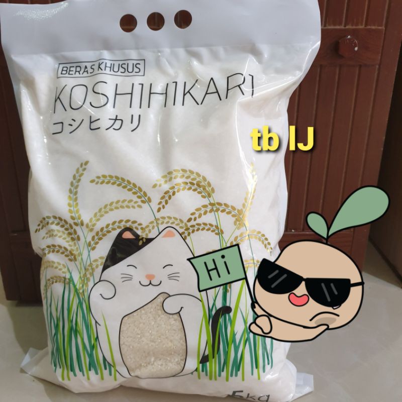 

GOSEND BERAS JEPANG JAPONICA KOSHIHIKARI 5KG