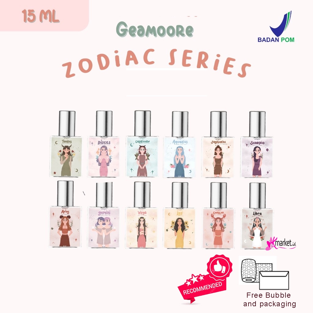 GEAMOORE PARFUME ZODIAK SERIES 15ML | PERFUME ZODIAK SERIES 15ML