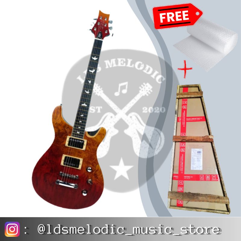 Gitar Elektrik CADENZA ECD330 ORIGINAL Model PRS