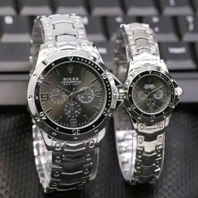 Original JAM TANGAN COUPLE ROLEX SUDAH SEPASANG Premium Kekinian