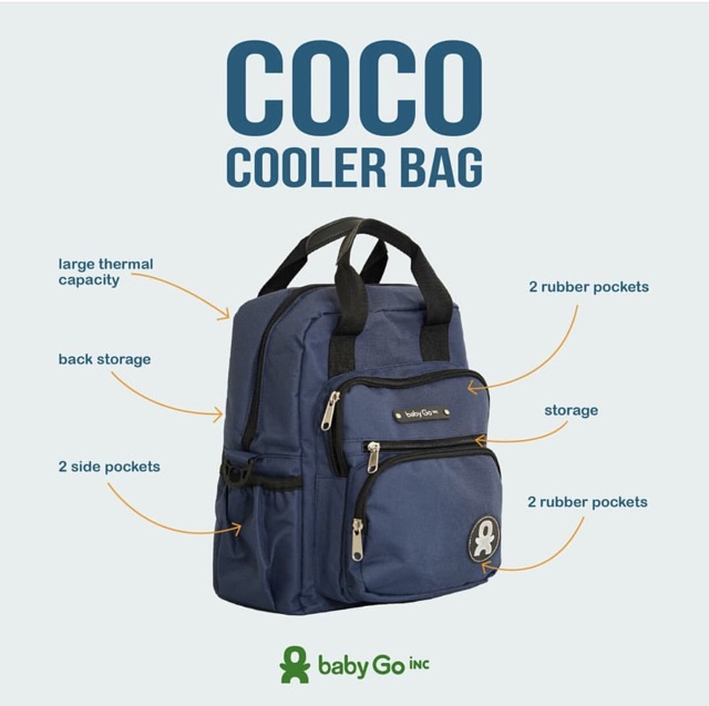 Baby Go Inc - Coco Cooler Bag / BabyGo