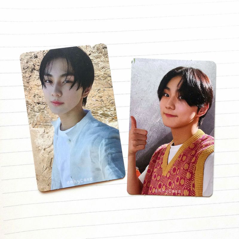 PHOTOCARD PC YANG JUNGWON ENHYPEN DIMENSION DILEMMA ODYSSEUS CHARYBDIS ESSENTIAL VER. : tuspi jempol