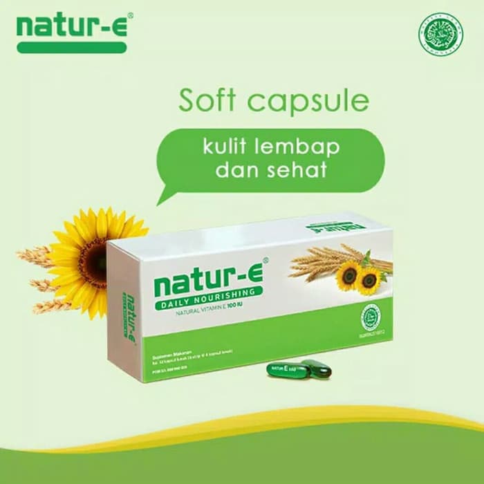 ✔️ NATUR E 100 IU ISI 32 KAPSUL