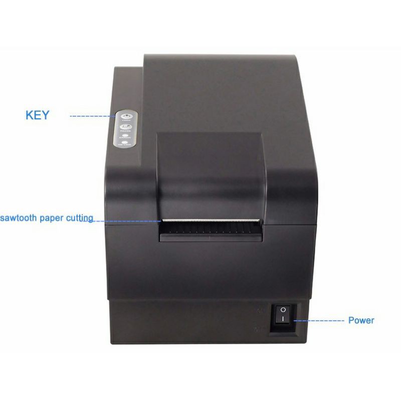 Xprinter POS Thermal Receipt Printer 58mm - XP-235B - Black