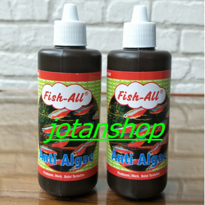 FISH ALL ANTI ALGAE ALGA obat penghilang lumut remover aquarium aquascape