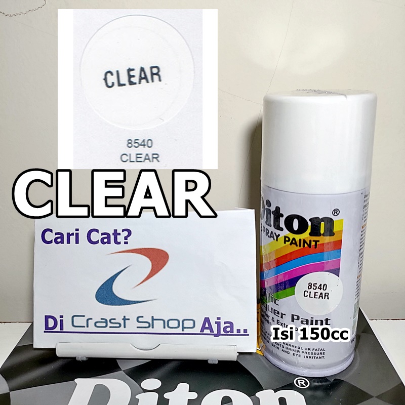 Jual Cat Pilox Diton Clear Gloss Cc Warna Vernis Glossy