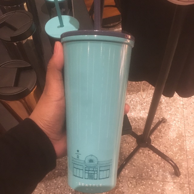 Tumbler Seattle Thermos Straw Starbucks