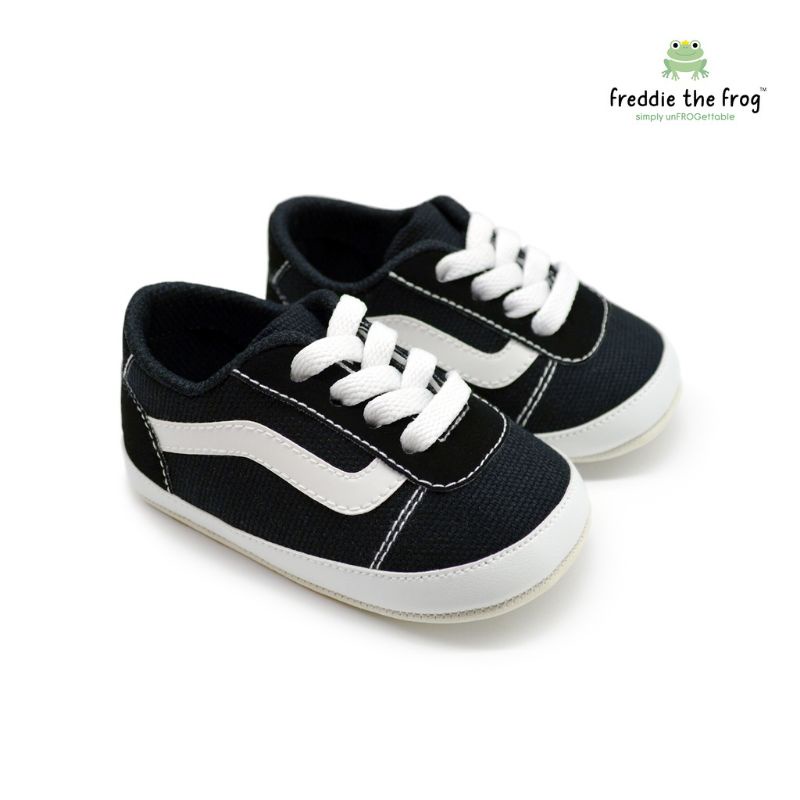 SEPATU BAYI PREWALKER FREDDIE THE FROG EVAN BLACK