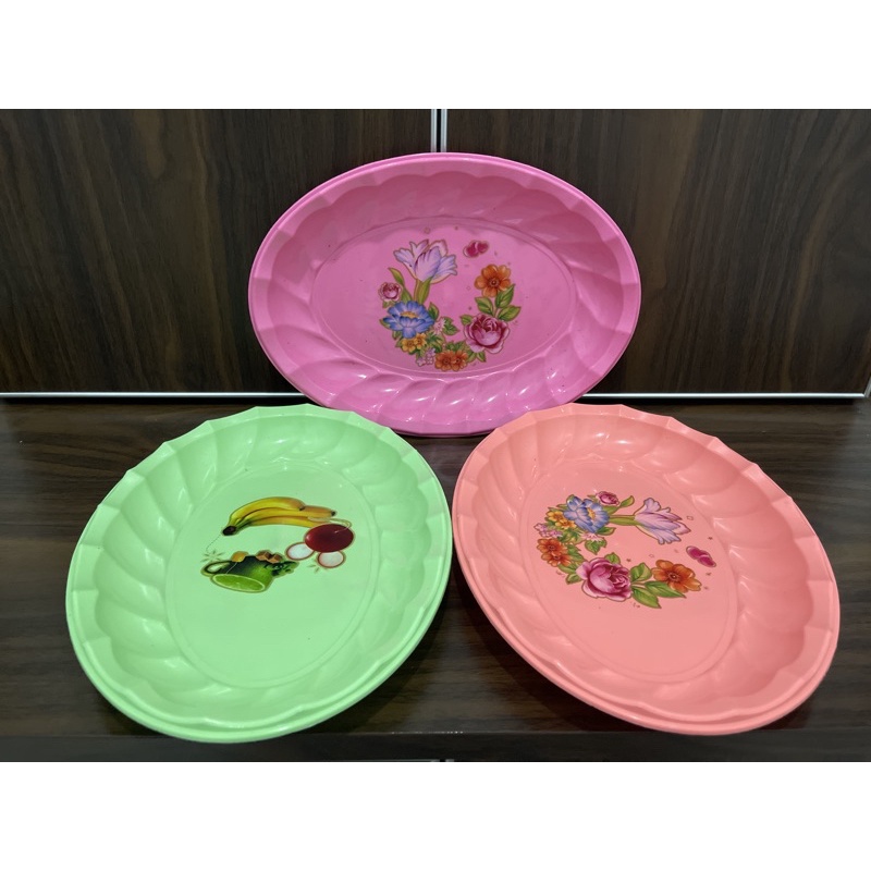 Piring Oval Plastik