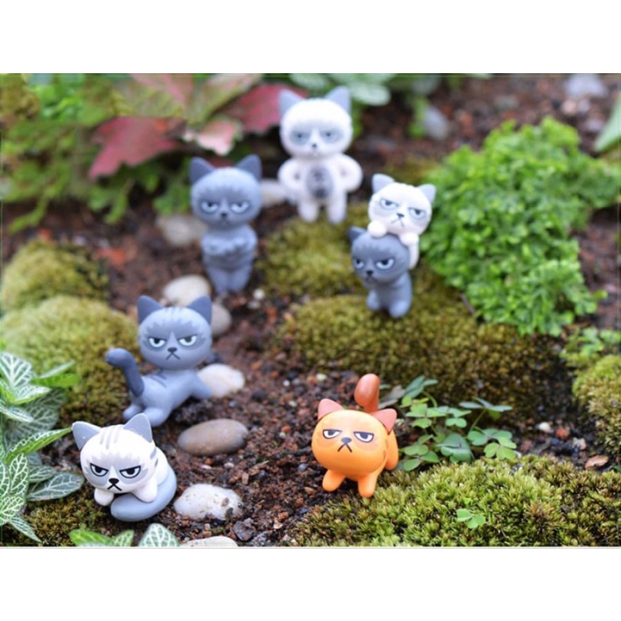 Miniatures - Cartoon Cats #02 (6pcs)