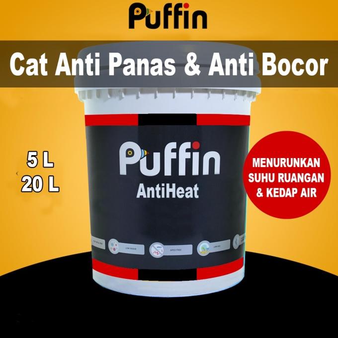 Cat anti panas bocor Puffin AntiHeat cat penolak panas 5L Termurah
